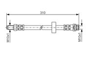 Bremsschlauch FORD MONDEO