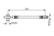 Bremsschlauch SEAT EXEO