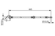 Bremsschlauch HYUNDAI TUCSON