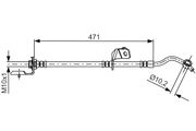 Bremsschlauch KIA