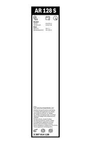 Wischblatt Aerotwin Retrofit MITSUBISHI COLT CZC