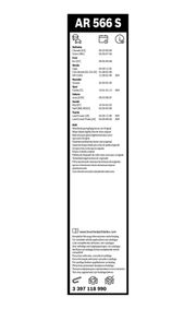 Wischblatt Aerotwin Retrofit OPEL COMBO