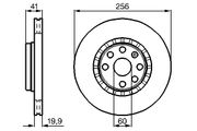 Bremsscheibe OPEL