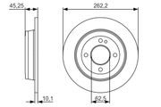 Bremsscheibe KIA RIO