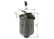 Kraftstofffilter NISSAN PATHFINDER