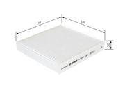 Filter, Innenraumluft FIAT PANDA