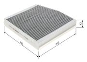 Filter, Innenraumluft MERCEDES-BENZ GLA-KLASSE