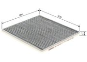 Filter, Innenraumluft TOYOTA YARIS