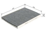 Filter, Innenraumluft AUDI TT