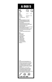 Wischblatt Aerotwin RENAULT CAPTUR