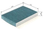 Filter, Innenraumluft FILTER+ FIAT 500L