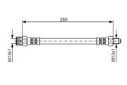 Bremsschlauch MERCEDES-BENZ