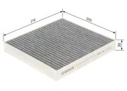 Filter, Innenraumluft MITSUBISHI OUTLANDER