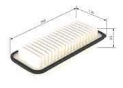 Luftfilter TOYOTA YARIS VERSO