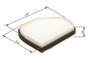 Filter, Innenraumluft MERCEDES-BENZ C-KLASSE