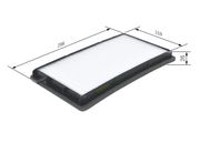 Filter, Innenraumluft BMW 3