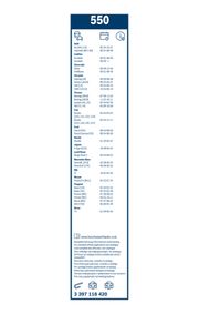 Wischblatt Twin MERCEDES-BENZ CABRIOLET