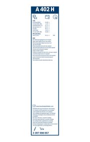 Wischblatt Rear AUDI R8