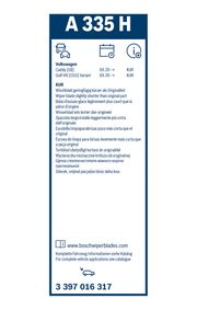 Wischblatt VW PASSAT ALLTRACK