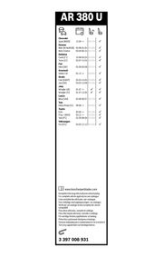 Wischblatt Aerotwin Retro FIAT IDEA