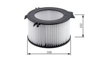 Filter, Innenraumluft VW TRANSPORTER