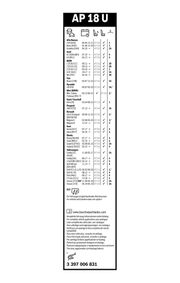Wischblatt Aerotwin Plus KIA CEE D