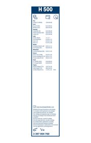 Wischblatt Twin PORSCHE