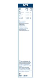 Wischblatt Twin RENAULT MASTER