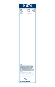 Wischblatt Rear VOLVO V50