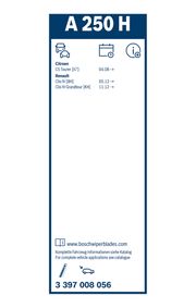 Wischblatt Rear RENAULT CLIO