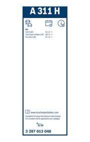 Wischblatt Rear KIA CEE D