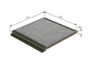 Filter, Innenraumluft CITROËN XANTIA