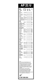 Wischblatt Aerotwin Plus MERCEDES-BENZ GL-KLASSE