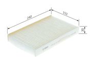 Filter, Innenraumluft NISSAN PULSAR