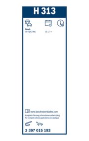 Wischblatt Rear SUZUKI JIMNY