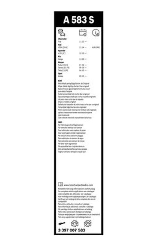 Produktbild für Wischblatt Aerotwin