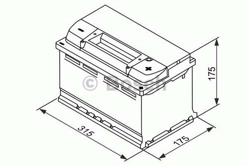 Produktbild für S5 - 12V 75Ah 730A