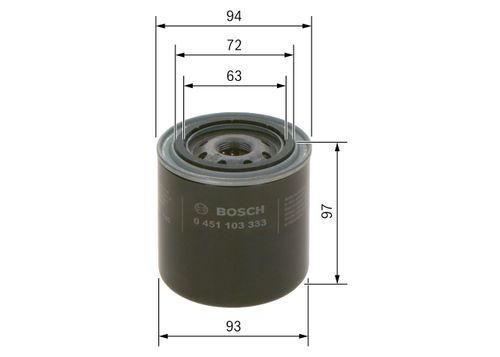 Produktbild für Ölfilter