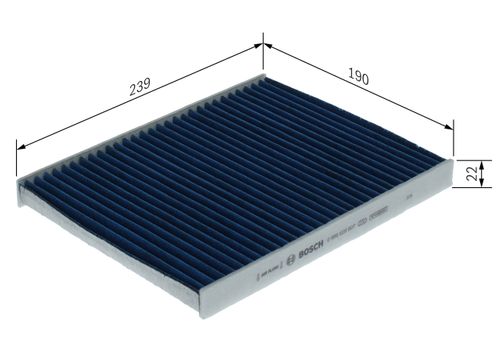 Produktbild für Filter, Innenraumluft