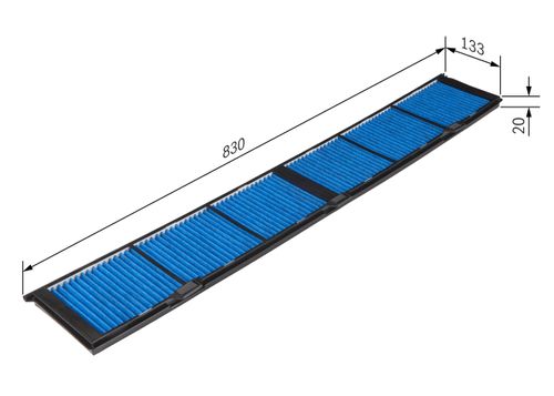 Produktbild für Filter, Innenraumluft