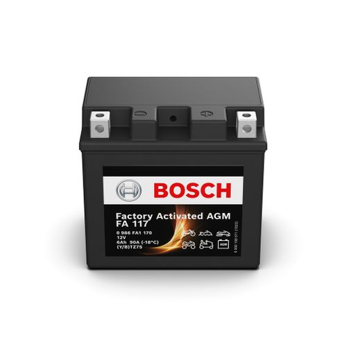 Produktbild für Starterbatterie Factory Activated AGM, 12 V, 6 Ah, 90 A