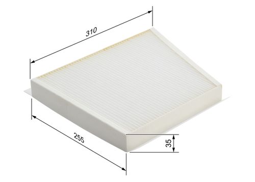 Produktbild für Filter, Innenraumluft