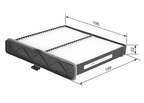 Produktbild für Filter, Innenraumluft