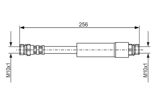 Produktbild für Bremsschlauch