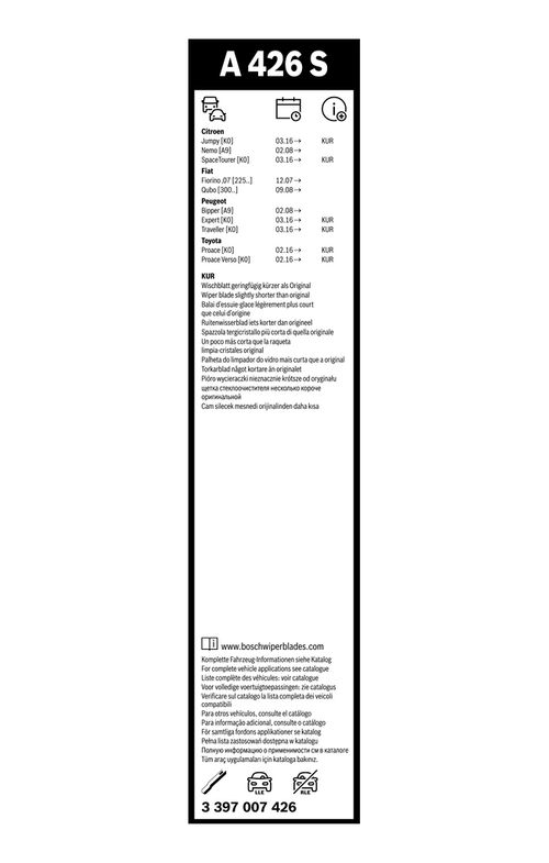 Produktbild für Wischblatt Aerotwin