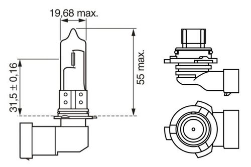 Produktbild für Glühlampe, Nebelscheinwerfer