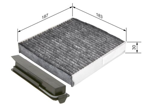Produktbild für Filter, Innenraumluft