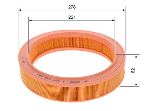 Produktbild für Luftfilter