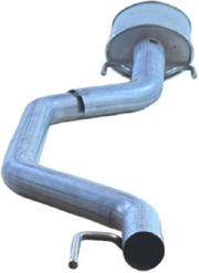 Mittelschalldämpfer OPEL SIGNUM