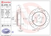 Bremsscheibe PEUGEOT 4007